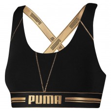 Бра PUMA GOLD LOGO CROSS BACK BRA 1P Бра PUMA GOLD LOGO CROSS BACK BRA 1P