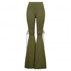 Брюки LACE SIDE BELL BOTTOM