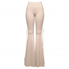 Брюки LACE SIDE BELL BOTTOM