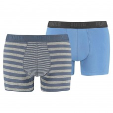 Мужское нижнее белье PUMA STRIPED COLOR BLOCK BOXER 2P