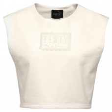 Топ SLEEVELESS CROPPED CREW NECK Топ SLEEVELESS CROPPED CREW NECK