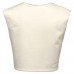 Топ SLEEVELESS CROPPED CREW NECK Топ SLEEVELESS CROPPED CREW NECK
