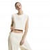 Топ SLEEVELESS CROPPED CREW NECK Топ SLEEVELESS CROPPED CREW NECK