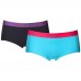 Женское нижнее белье PUMA BASIC MINI SHORT 2P
