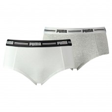 Женское нижнее бельё PUMA ICONIC MINI SHORT 2P